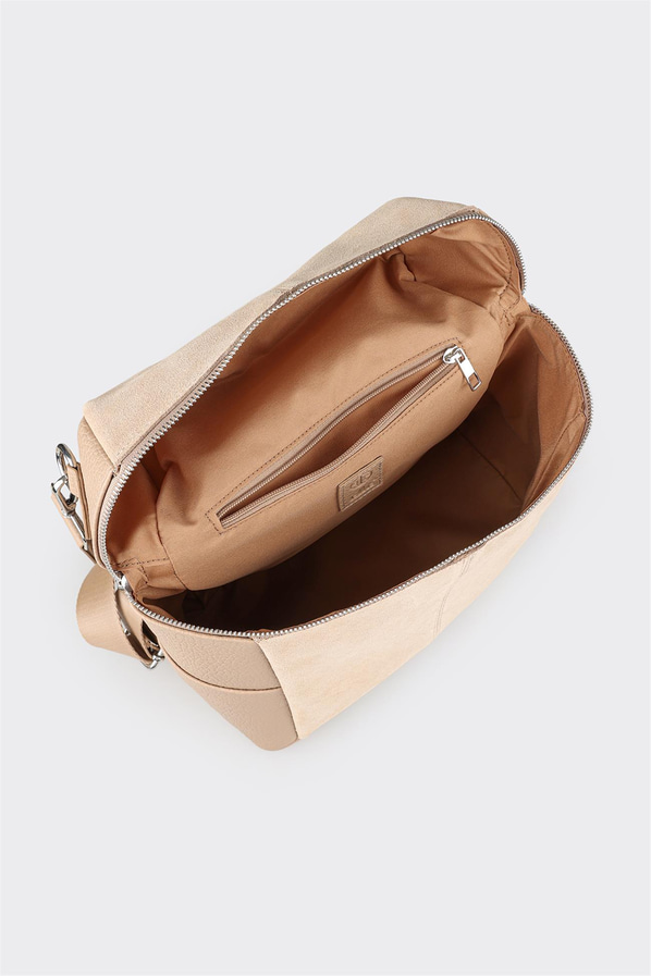 Bej Kadın Sırt Çantası