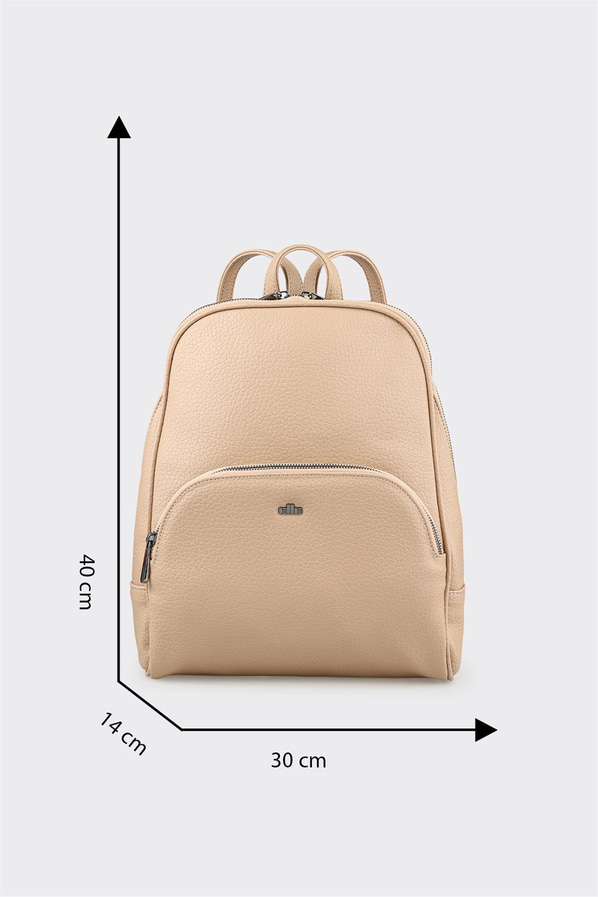 Bej Kadın Sırt Çantası