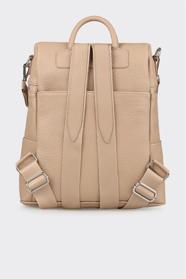 Bej Kadın Sırt Çantası