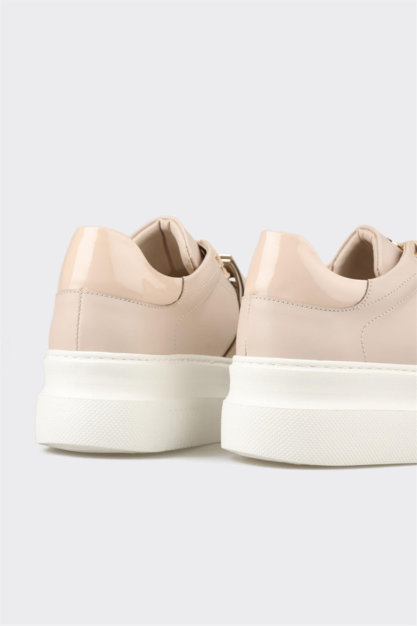 Bej kadın sneaker - Elle Shoes
