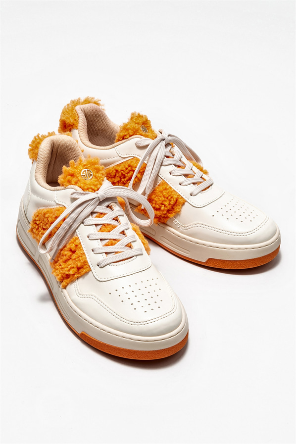 Bej kadın sneaker - Elle Shoes