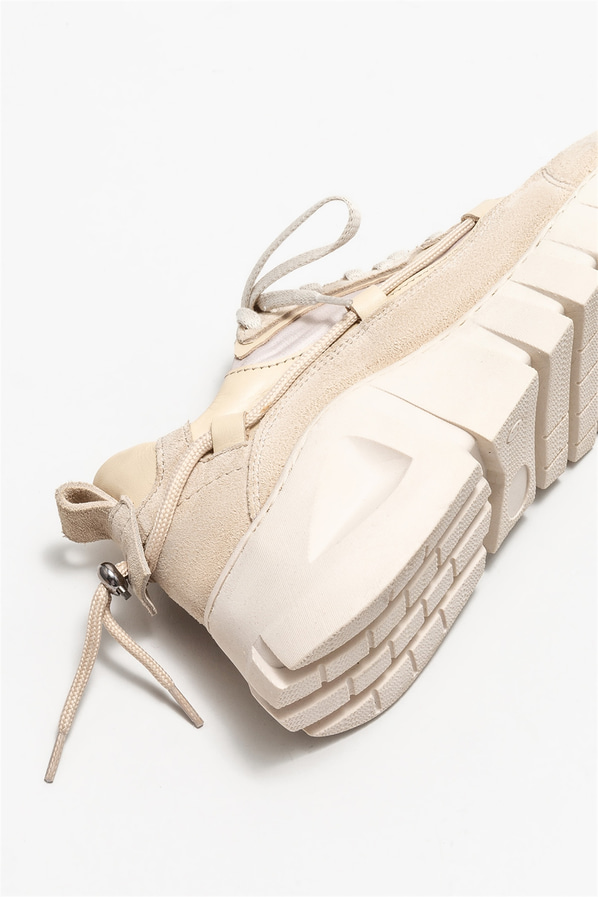 Bej kadın sneaker - Elle Shoes