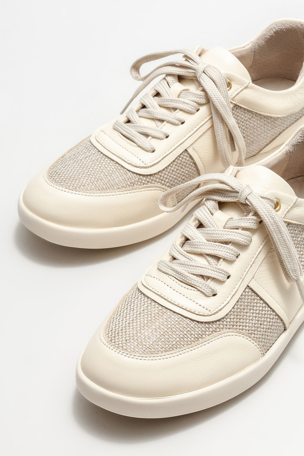 Bej kadın spor ayakkabı - Elle Shoes