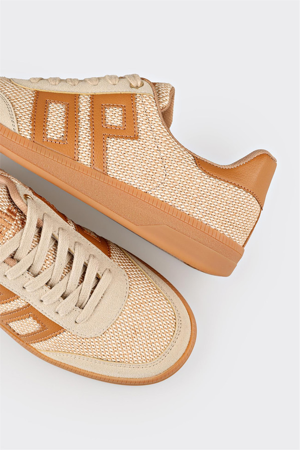 Bej kadın sneaker - Elle Shoes