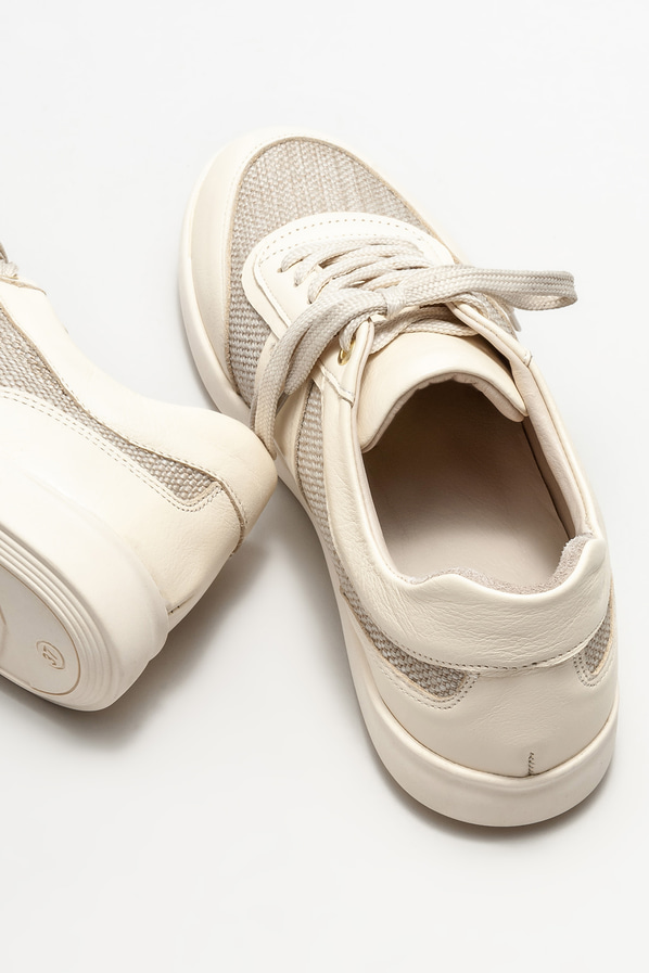 Bej kadın spor ayakkabı - Elle Shoes