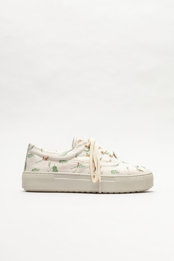 Bej kadın spor ayakkabı - Elle Shoes