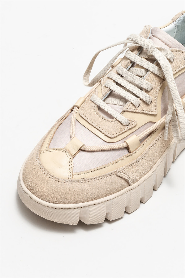 Bej kadın sneaker - Elle Shoes