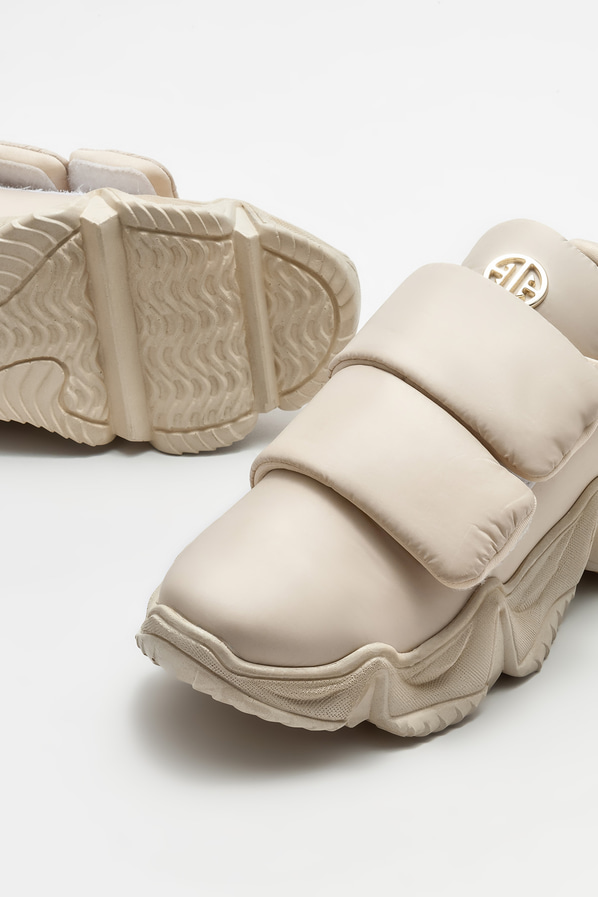 Bej kadın spor ayakkabı - Elle Shoes