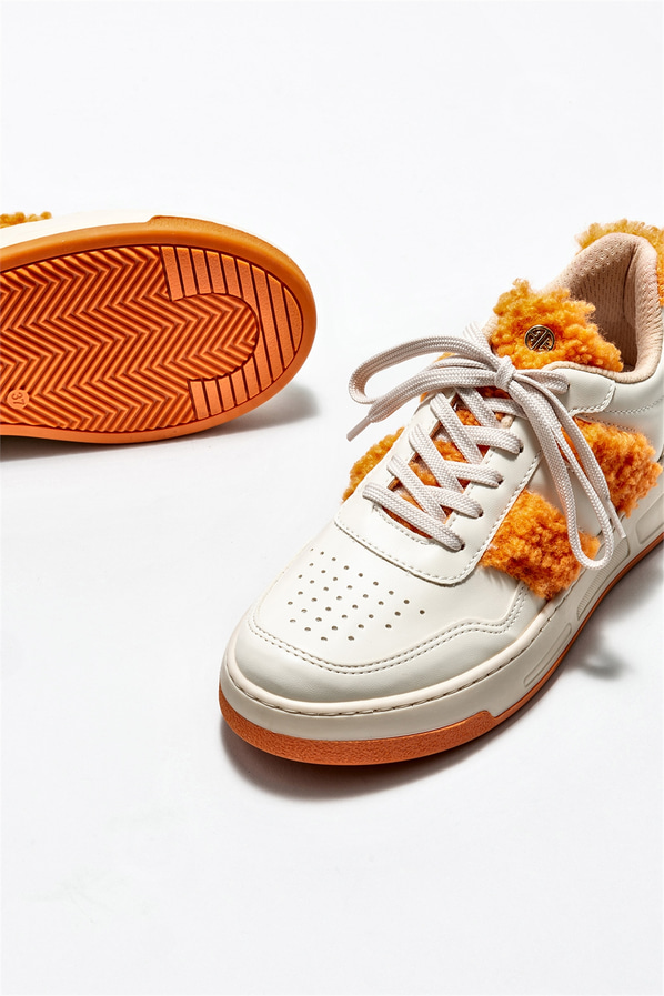 Bej kadın sneaker - Elle Shoes