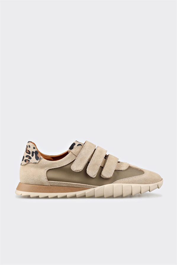 Bej kadın sneaker - Elle Shoes