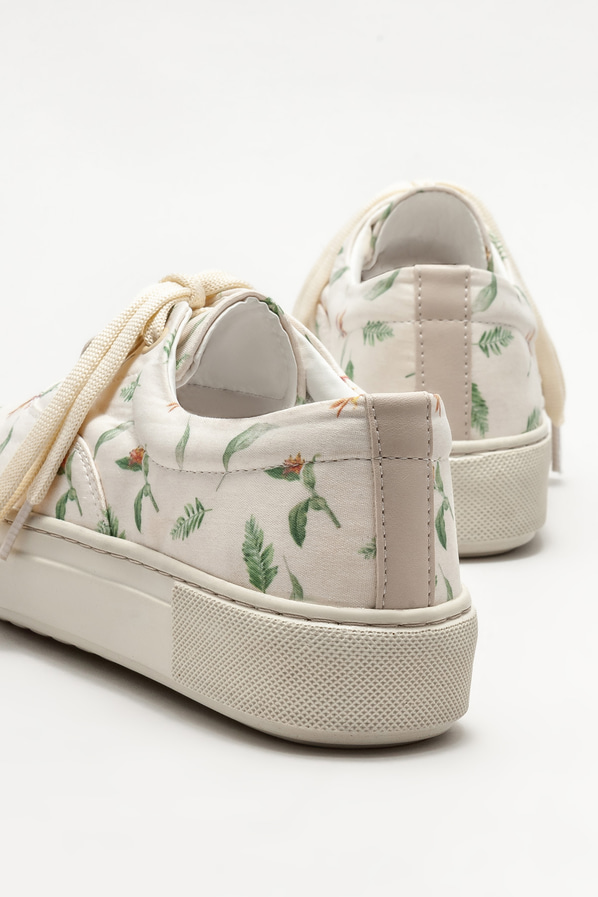 Bej kadın spor ayakkabı - Elle Shoes