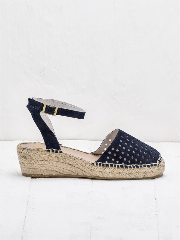 Lacivert kadın sandalet - Elle Shoes