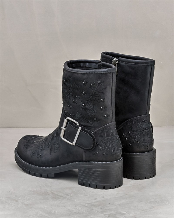 Siyah kadın bot - Elle Shoes