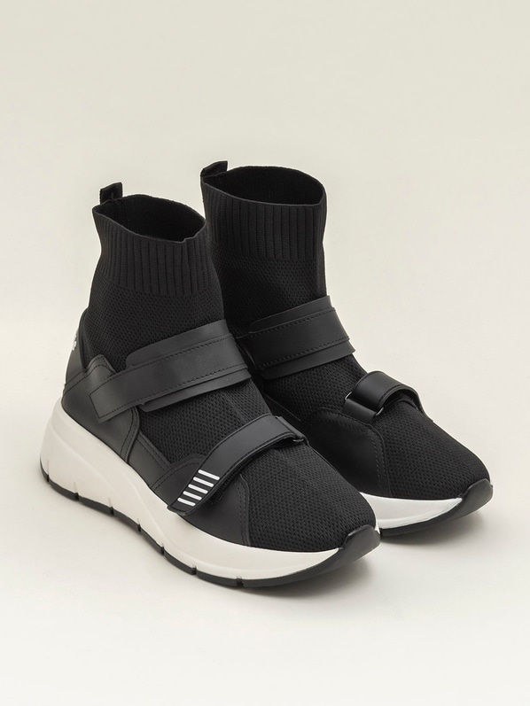 Siyah erkek günlük bot, günlük kullanım için - Elle Shoes