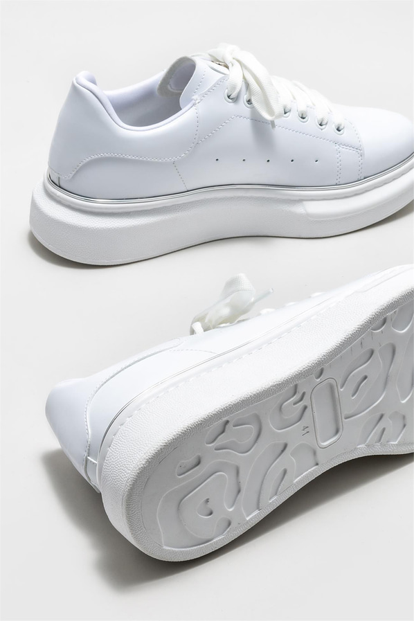 Beyaz erkek spor ayakkabı - Elle Shoes