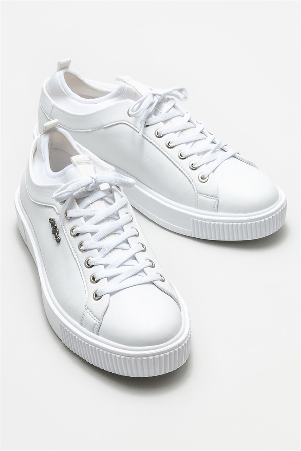Beyaz erkek spor ayakkabı - Elle Shoes