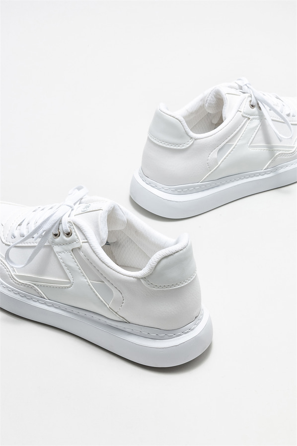 Beyaz erkek spor ayakkabı - Elle Shoes