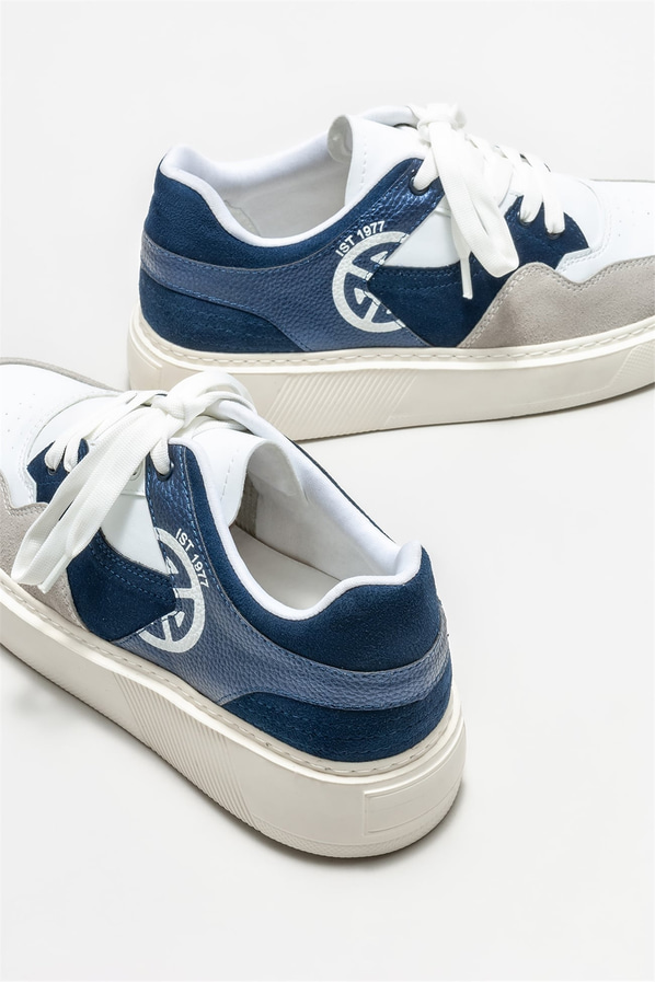 Beyaz erkek spor ayakkabı - Elle Shoes