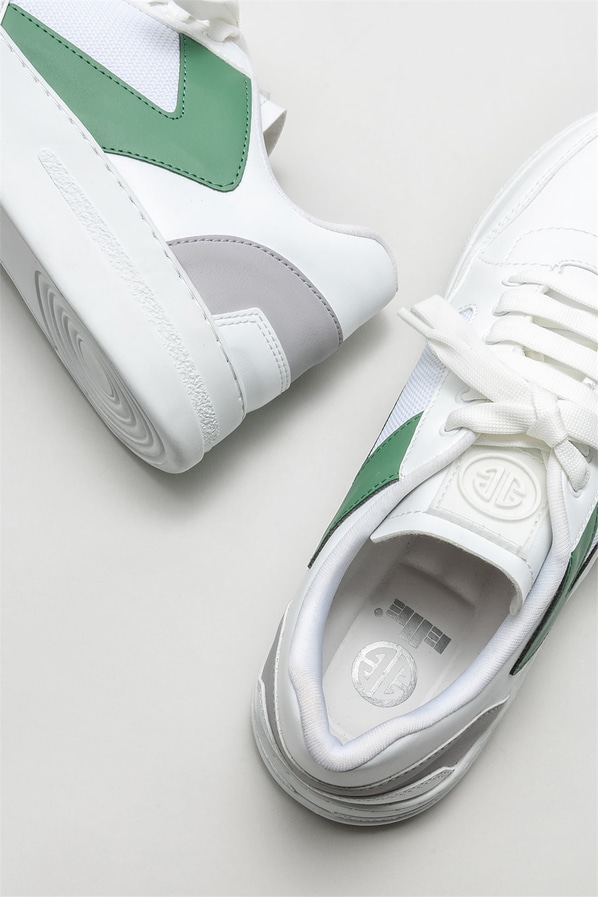 Beyaz erkek spor ayakkabı - Elle Shoes