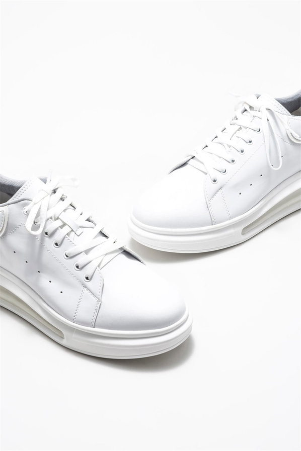 Beyaz erkek spor ayakkabı - Elle Shoes