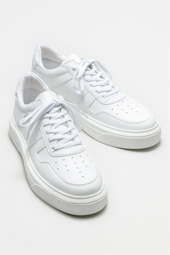 Beyaz erkek spor ayakkabı - Elle Shoes