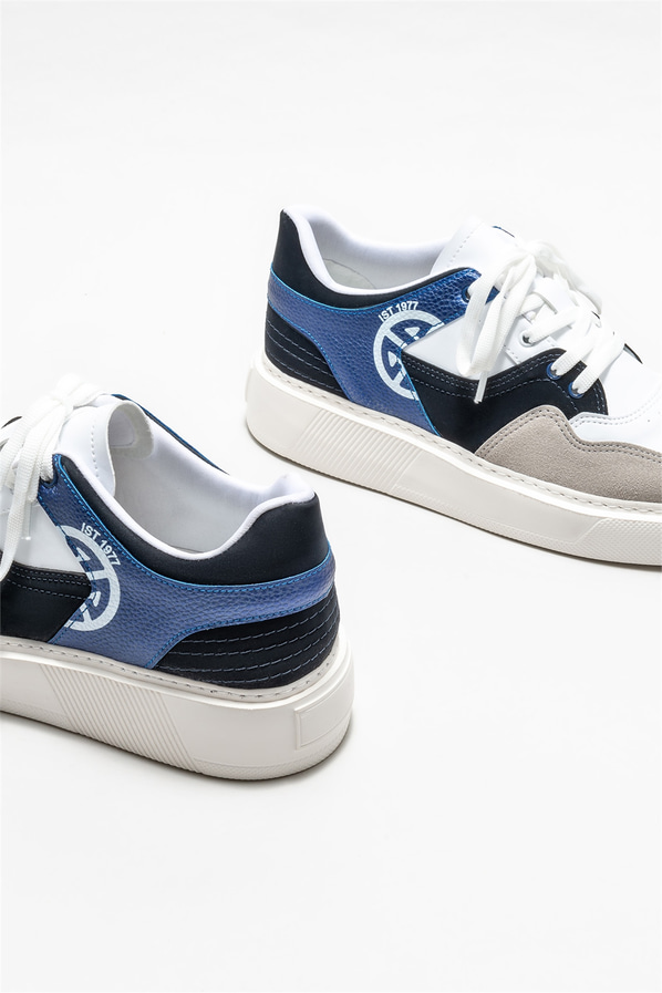 Beyaz erkek spor ayakkabı - Elle Shoes