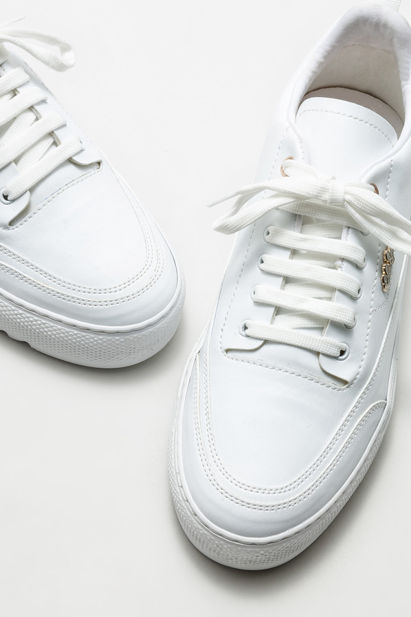 Beyaz erkek spor ayakkabı - Elle Shoes