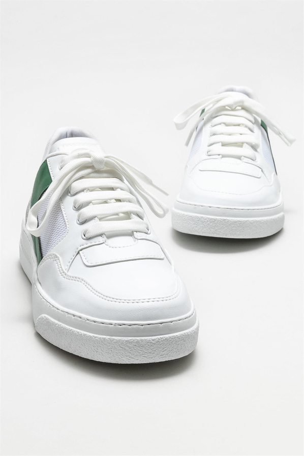 Beyaz erkek spor ayakkabı - Elle Shoes