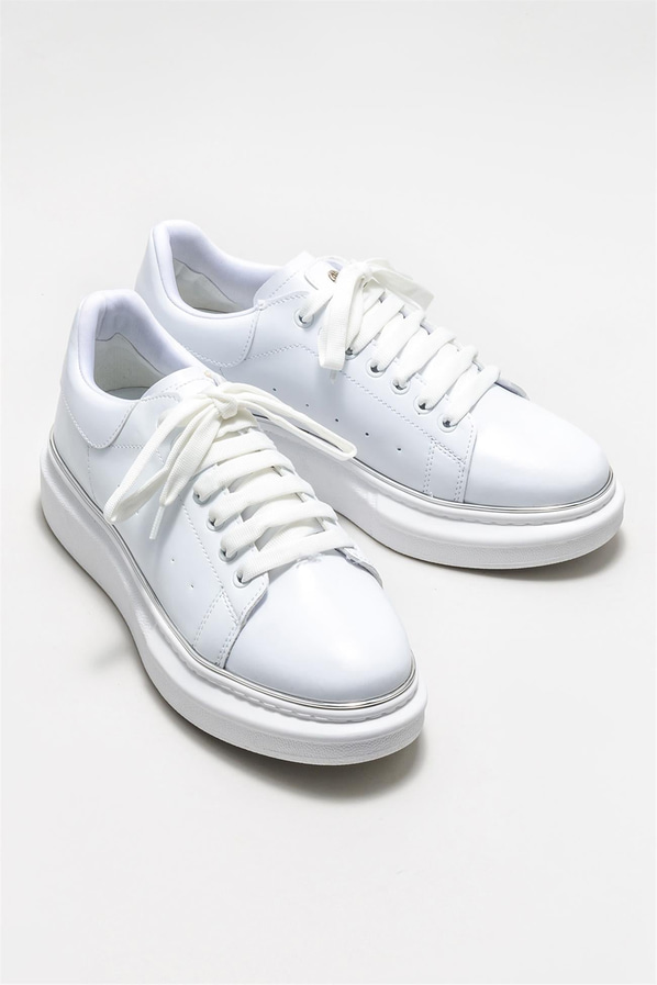 Beyaz erkek spor ayakkabı - Elle Shoes