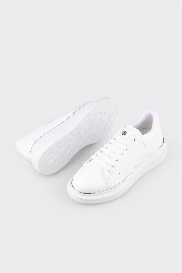 Beyaz erkek spor ayakkabı - Elle Shoes