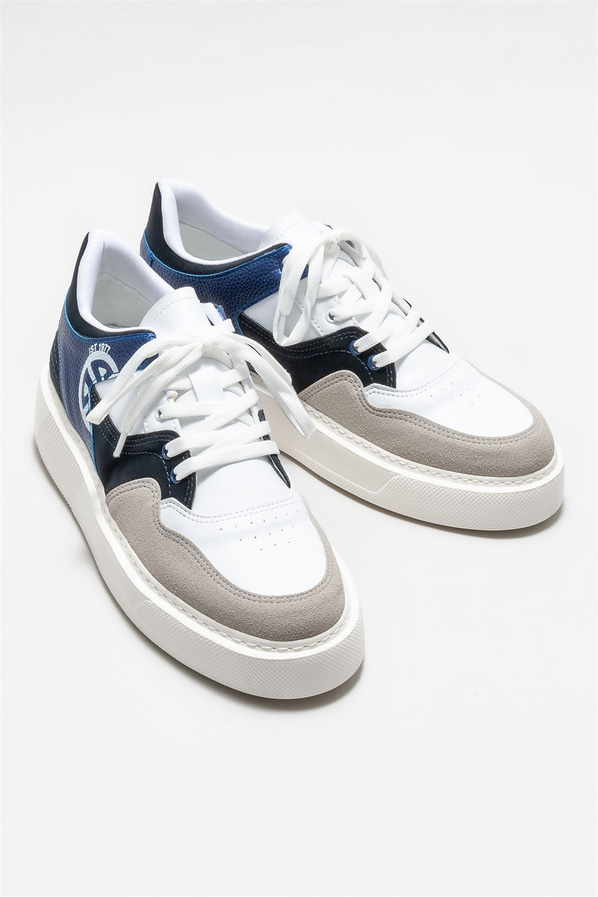 Beyaz erkek spor ayakkabı - Elle Shoes