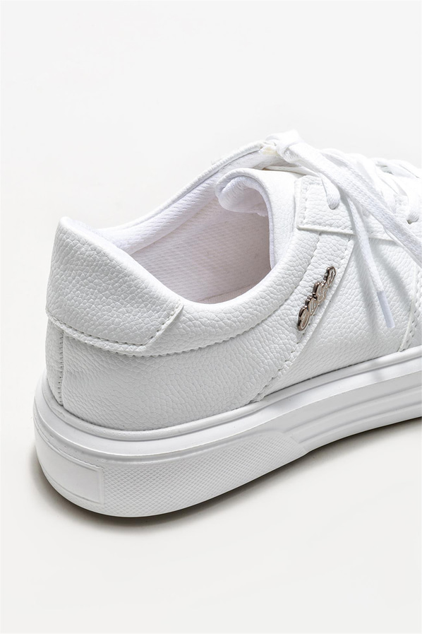 Beyaz erkek spor ayakkabı - Elle Shoes