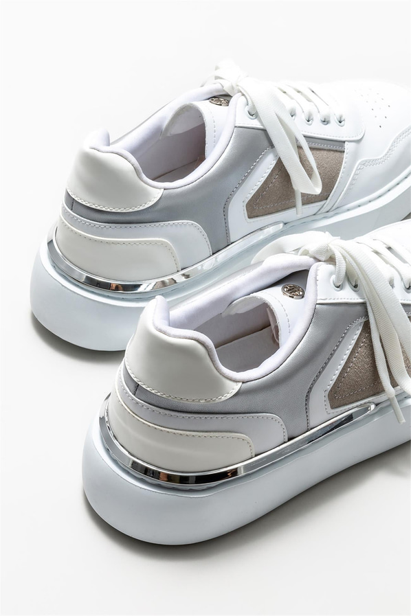 Beyaz erkek spor ayakkabı - Elle Shoes