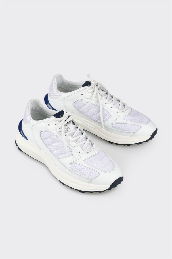 Beyaz erkek spor ayakkabı - Elle Shoes
