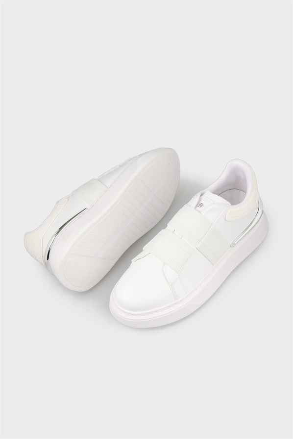 Beyaz erkek spor ayakkabı - Elle Shoes