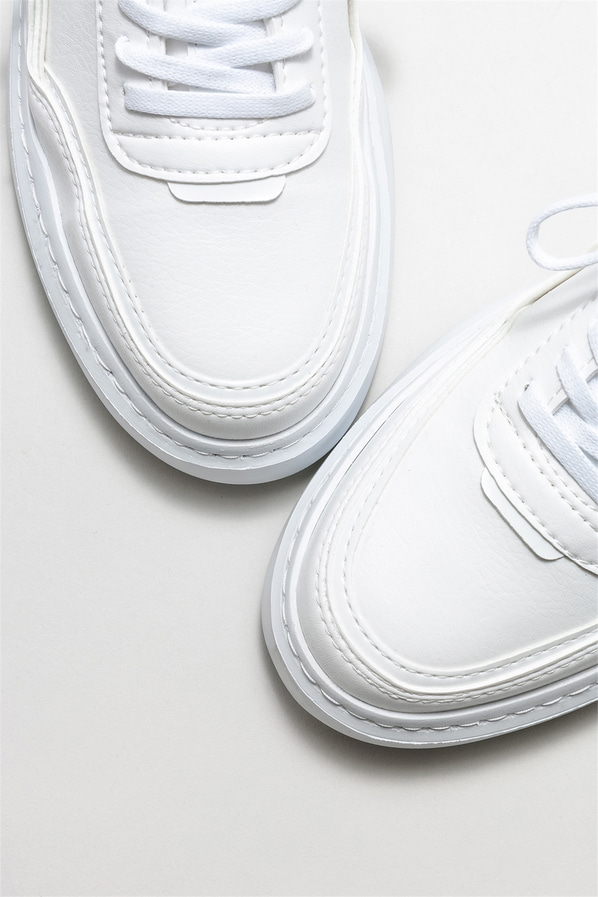 Beyaz erkek spor ayakkabı - Elle Shoes
