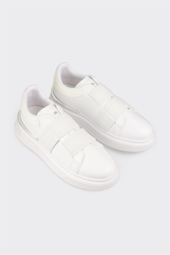 Beyaz erkek spor ayakkabı - Elle Shoes
