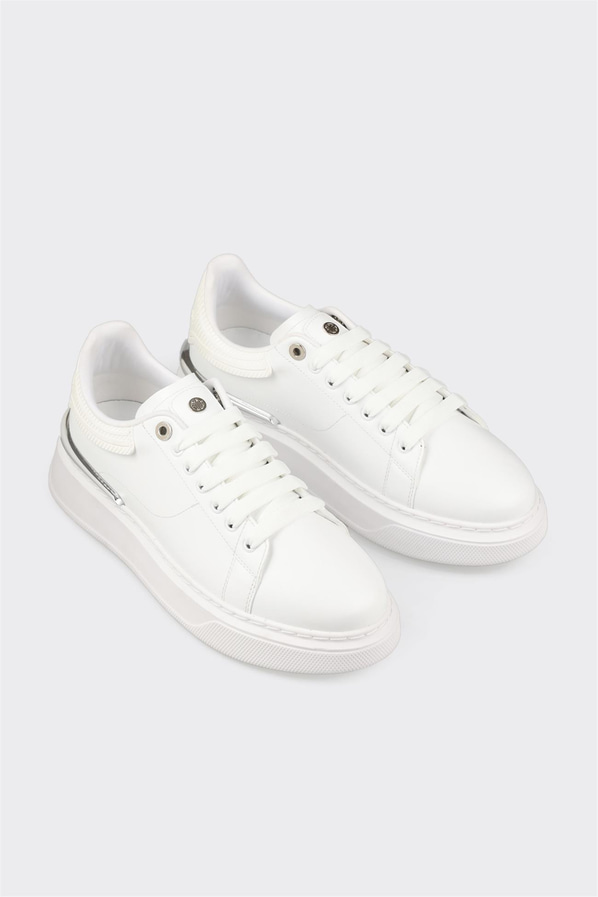 Beyaz Erkek Spor Ayakkabı