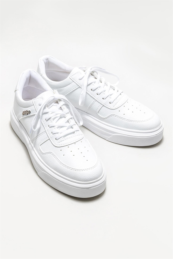 Beyaz erkek spor ayakkabı - Elle Shoes