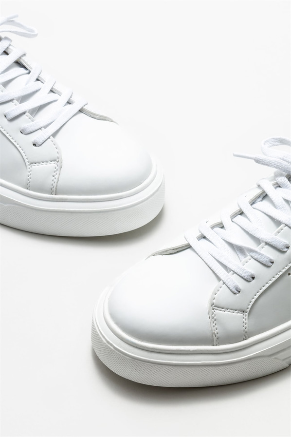 Beyaz erkek spor ayakkabı - Elle Shoes