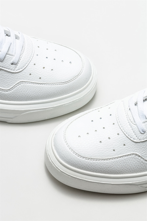 Beyaz erkek spor ayakkabı - Elle Shoes