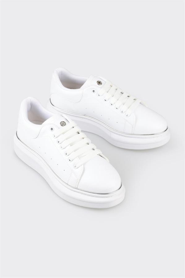 Beyaz erkek spor ayakkabı - Elle Shoes