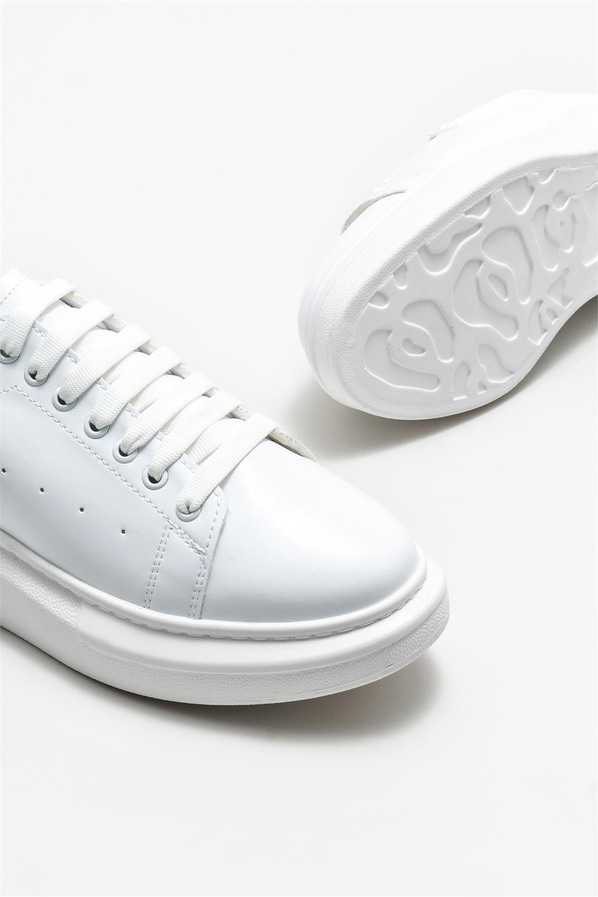 Beyaz erkek spor ayakkabı - Elle Shoes