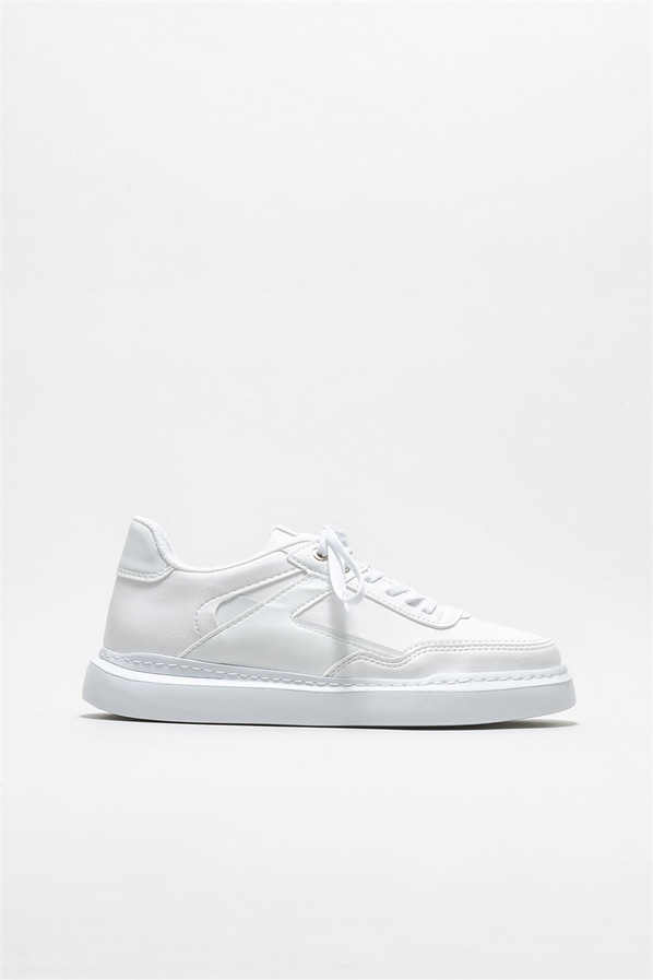 Beyaz erkek spor ayakkabı - Elle Shoes