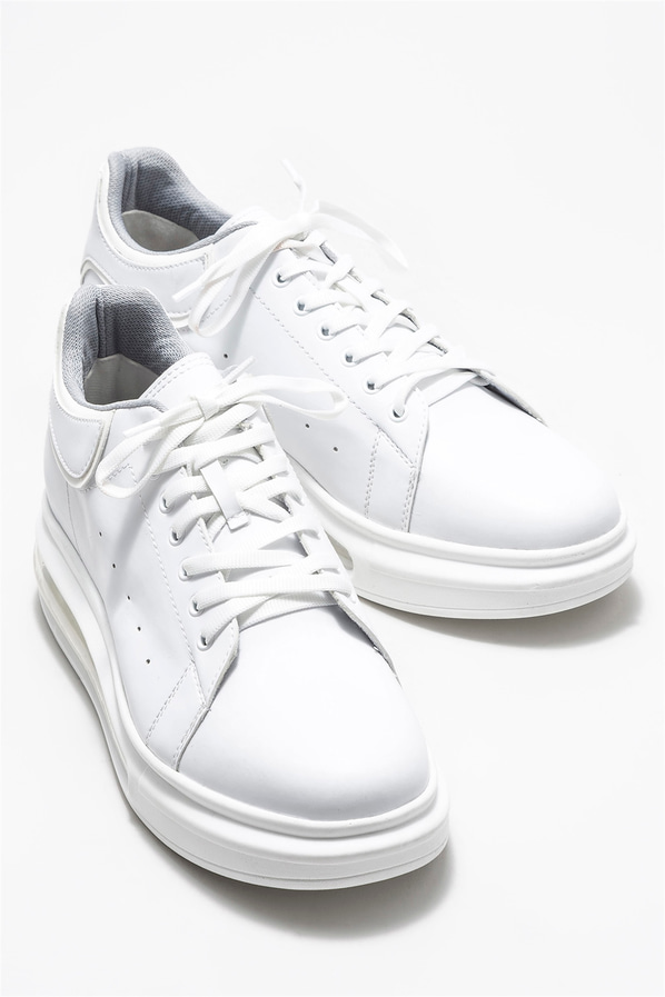 Beyaz erkek spor ayakkabı - Elle Shoes