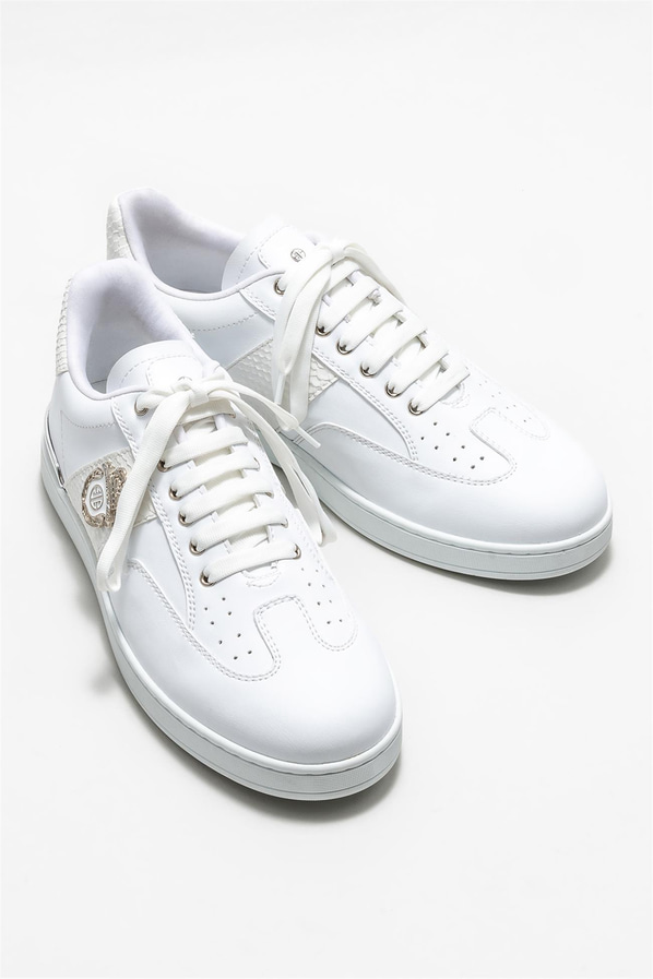 Beyaz erkek spor ayakkabı - Elle Shoes