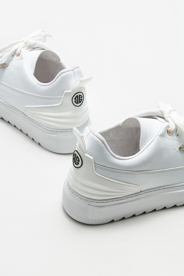Beyaz erkek spor ayakkabı - Elle Shoes