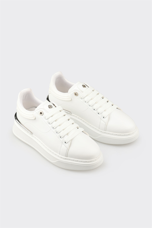 Beyaz erkek spor ayakkabı - Elle Shoes