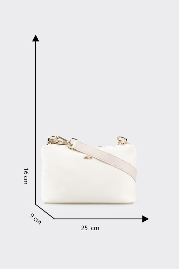 Beyaz kadın omuz çantası - Elle Shoes