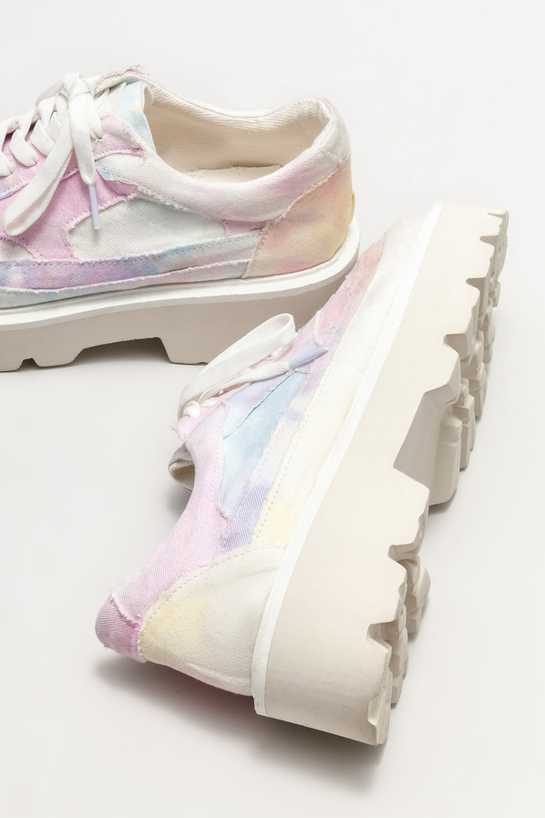 Beyaz kadın oxford - Elle Shoes